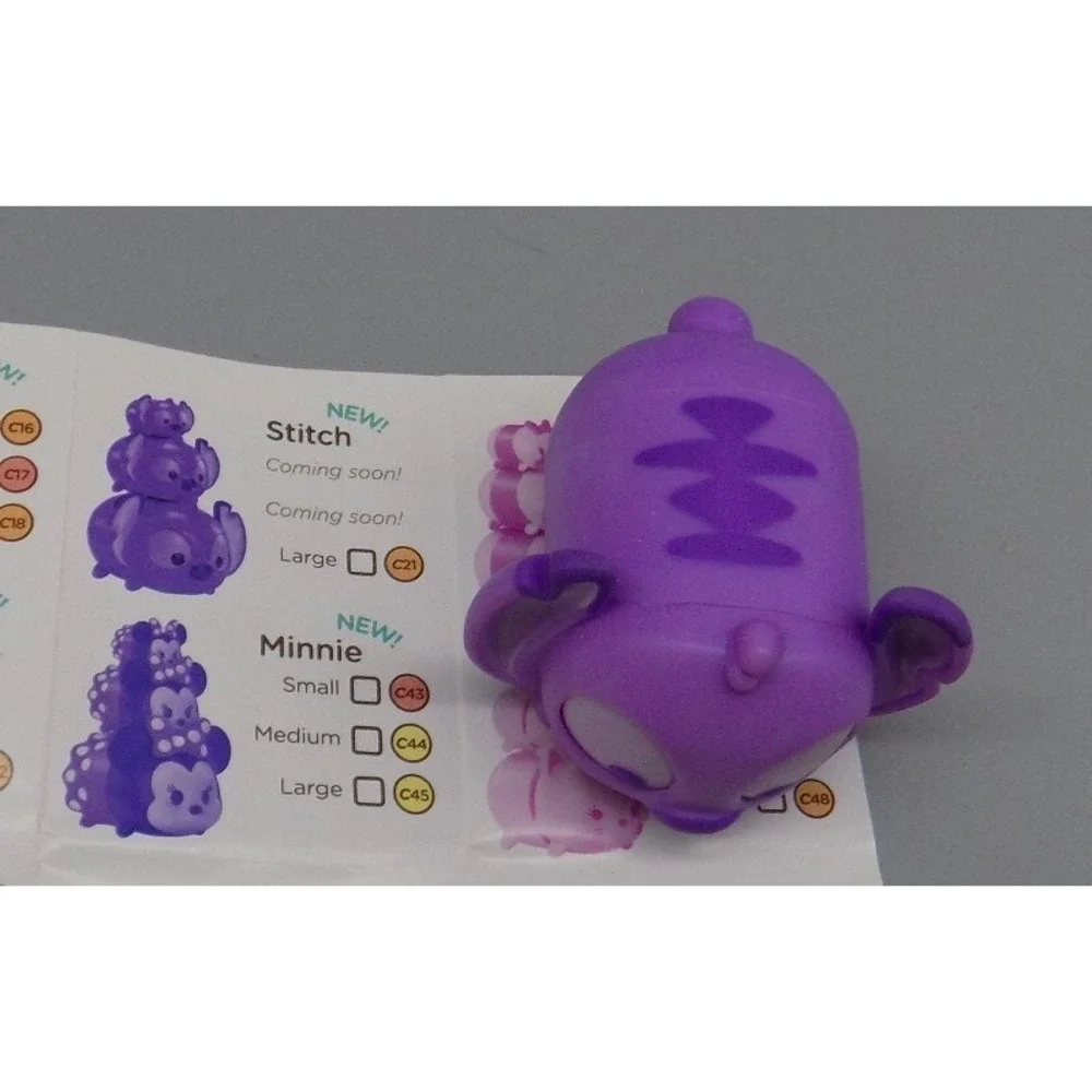 Stitch Tsum Tsum Purple Large Color Pop 2 Inches Long Series 4 Disney